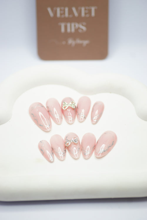 Blush Bow Elegance