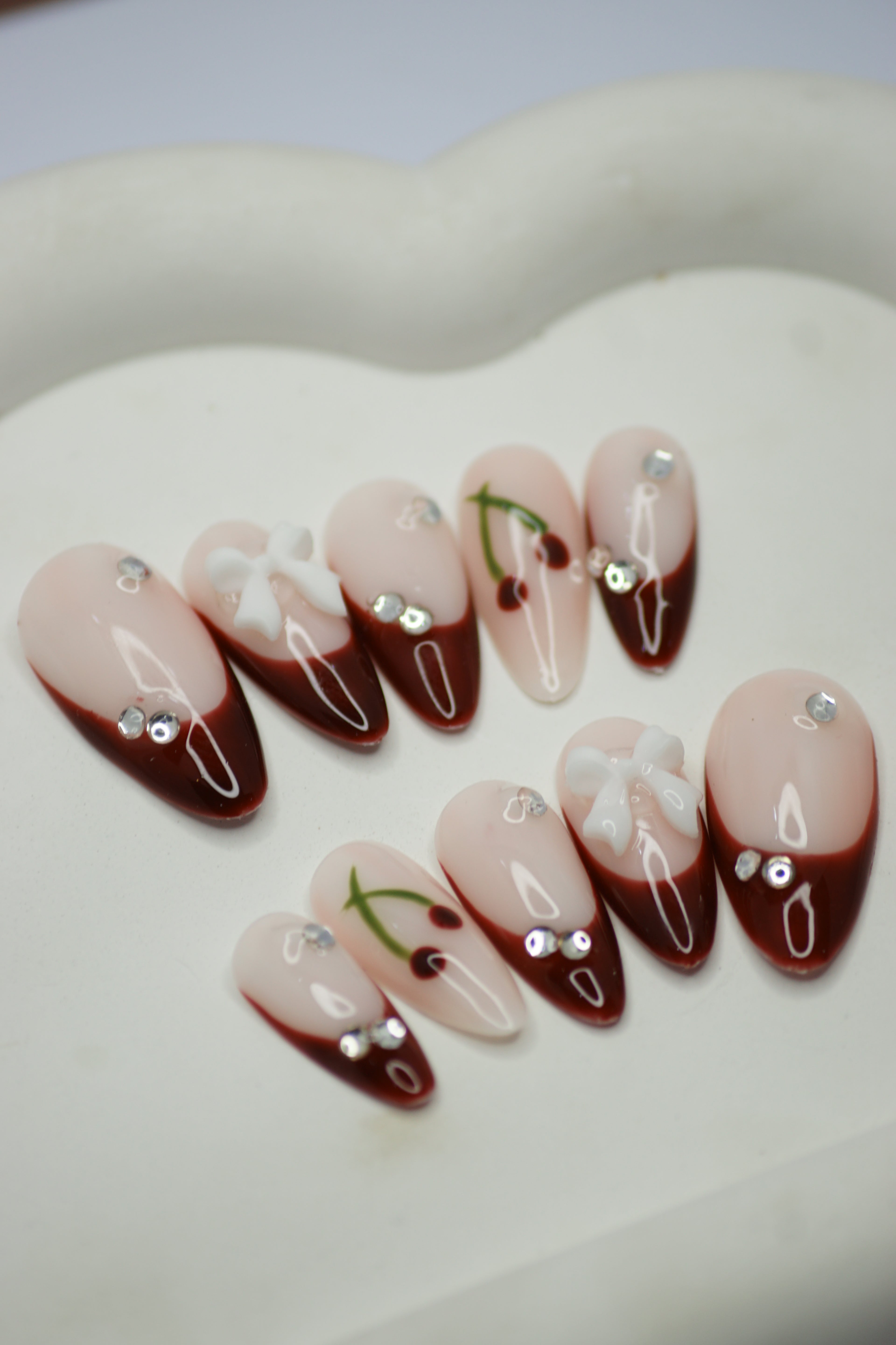 Cherry Blush Glam 🍒✨